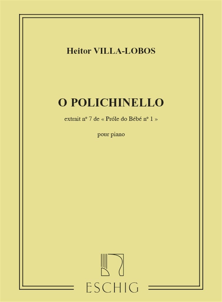 Prole De Bebe V1 N7 Polichinelle Piano